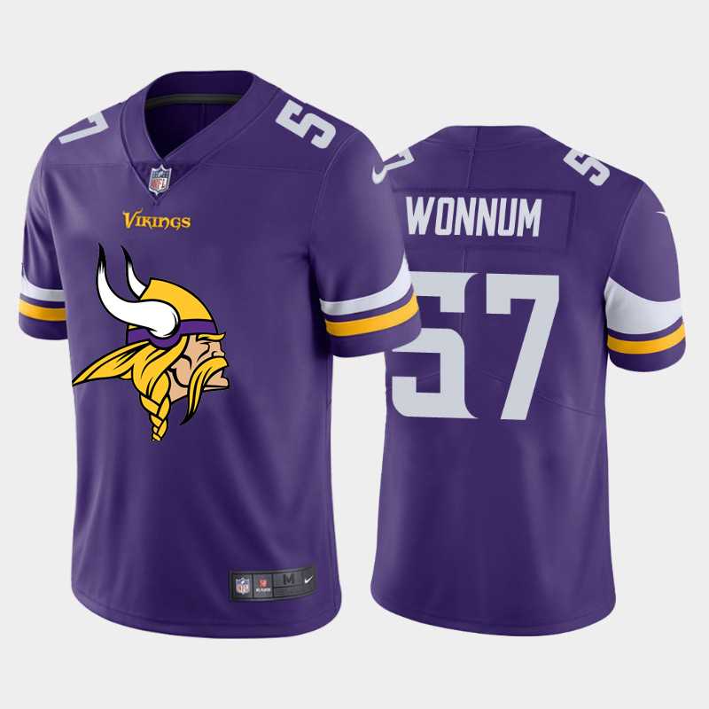 Nike Vikings 57 D.J. Wonnum Purple Team Big Logo Vapor Untouchable Limited Jersey Dzhi,We sell and wholesale Nike Vikings 57 D.J. Wonnum Purple Team Big Logo Vapor Untouchable Limited Jersey Dzhi on line form chian!